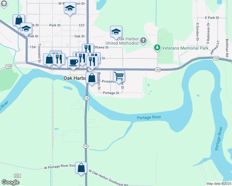 Portage Street, Oak Harbor OH Walk Score