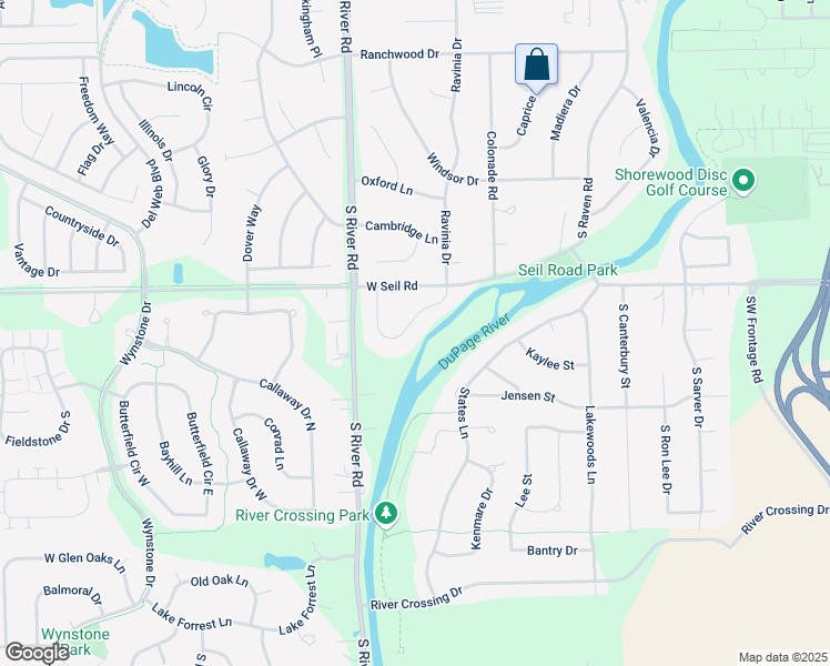 map of restaurants, bars, coffee shops, grocery stores, and more near 24645 West Manor Drive in Shorewood