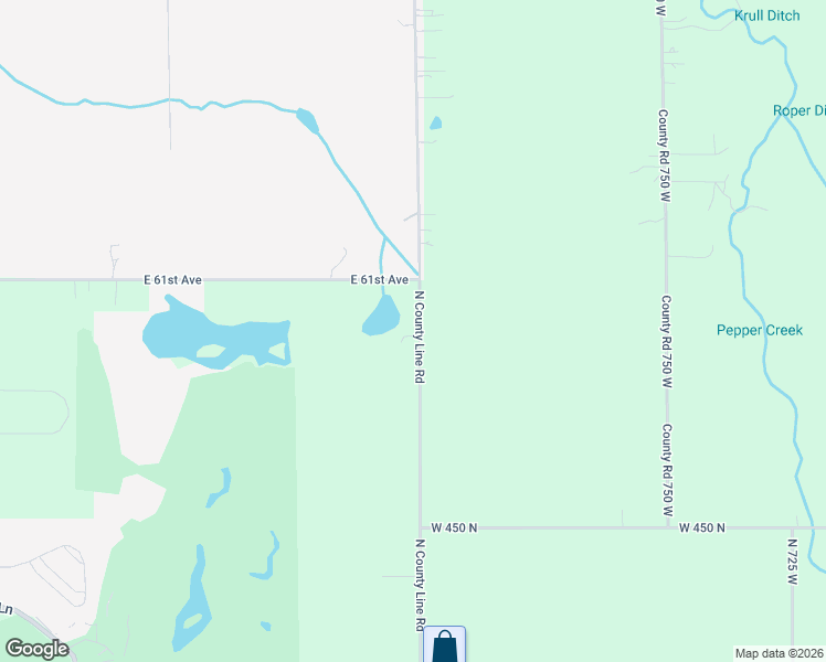 map of restaurants, bars, coffee shops, grocery stores, and more near 6190 County Line Road in Hobart