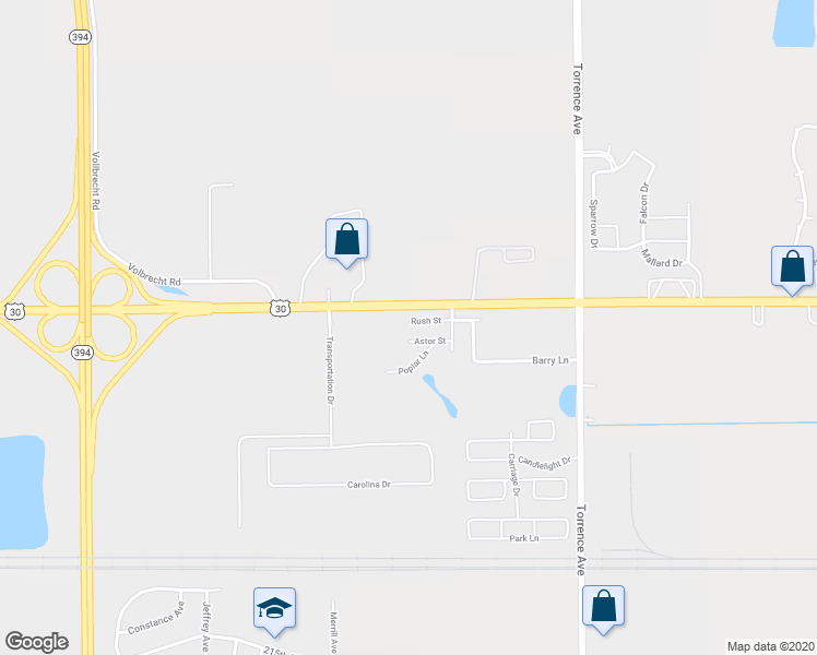 map of restaurants, bars, coffee shops, grocery stores, and more near 2202 Rush Street in Lynwood