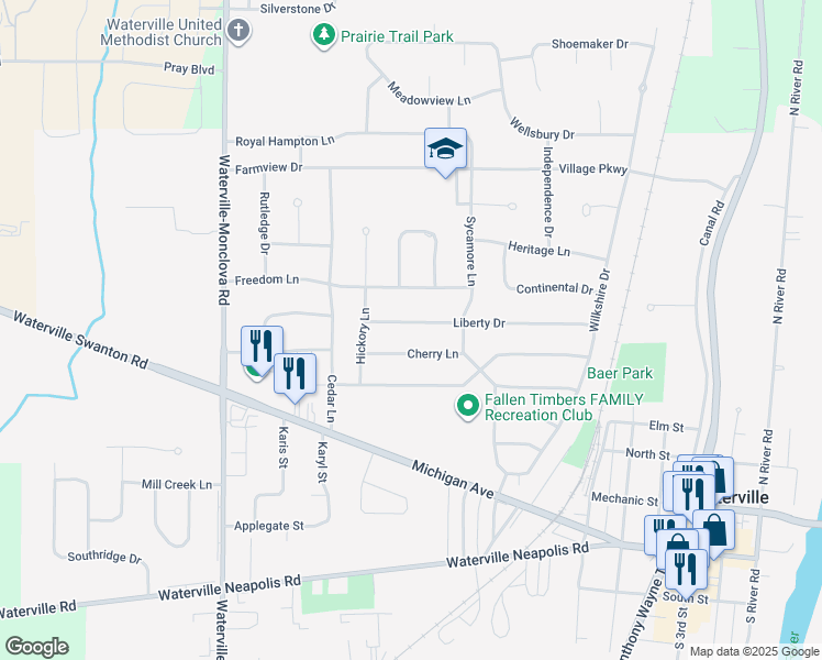 925 Liberty Drive, Waterville OH Walk Score