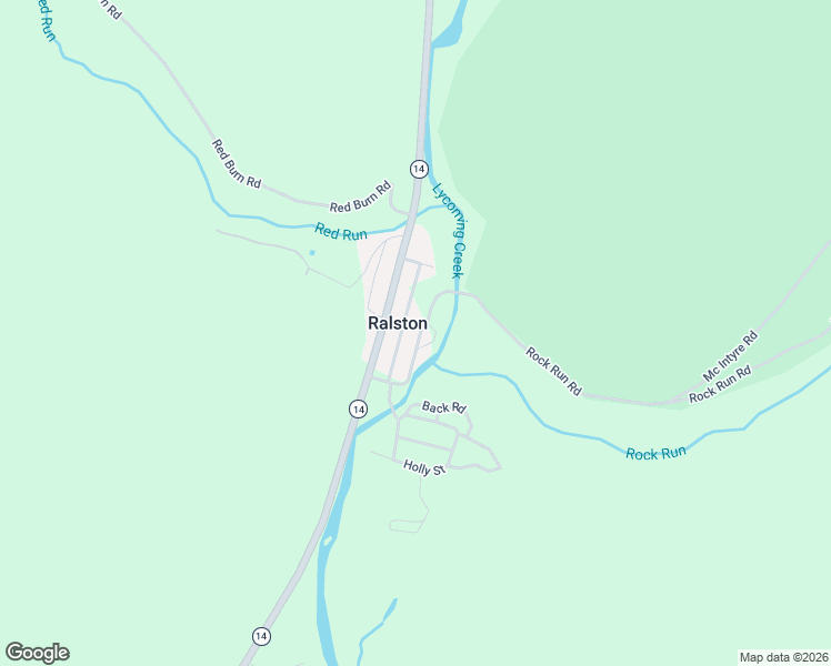 map of restaurants, bars, coffee shops, grocery stores, and more near 48-58 Thompson Street in Lycoming