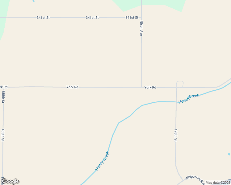 map of restaurants, bars, coffee shops, grocery stores, and more near 19305 York Road in Missouri Valley