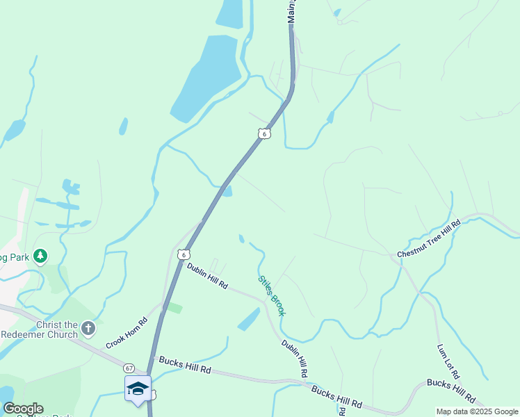 map of restaurants, bars, coffee shops, grocery stores, and more near 46 Chestnut Tree Hill Road in Southbury
