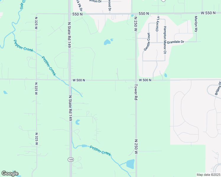 map of restaurants, bars, coffee shops, grocery stores, and more near 274-298 West 500 North in Valparaiso
