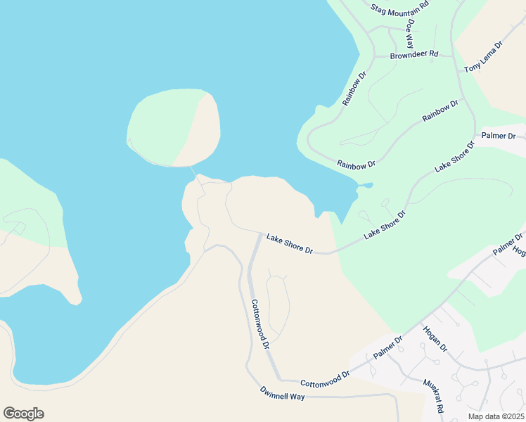 map of restaurants, bars, coffee shops, grocery stores, and more near 17917 Lake Shore Drive in Weed