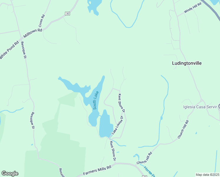 map of restaurants, bars, coffee shops, grocery stores, and more near 67 Kent Lake Avenue in Carmel Hamlet