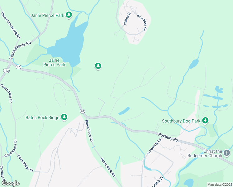 map of restaurants, bars, coffee shops, grocery stores, and more near 78 Hemlock Ridge Road in Southbury