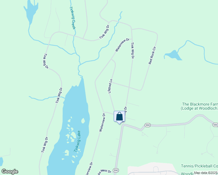 map of restaurants, bars, coffee shops, grocery stores, and more near Laurel Wood Drive in Hawley