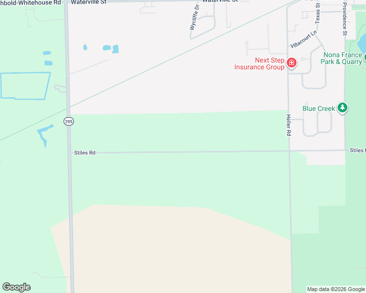 map of restaurants, bars, coffee shops, grocery stores, and more near 11462 Stiles Road in Whitehouse