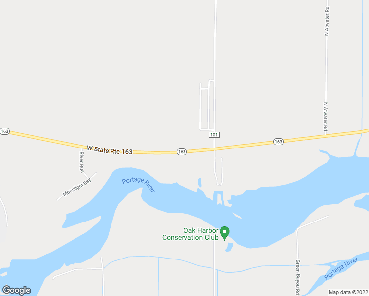 map of restaurants, bars, coffee shops, grocery stores, and more near 9129 West State Route 163 in Oak Harbor