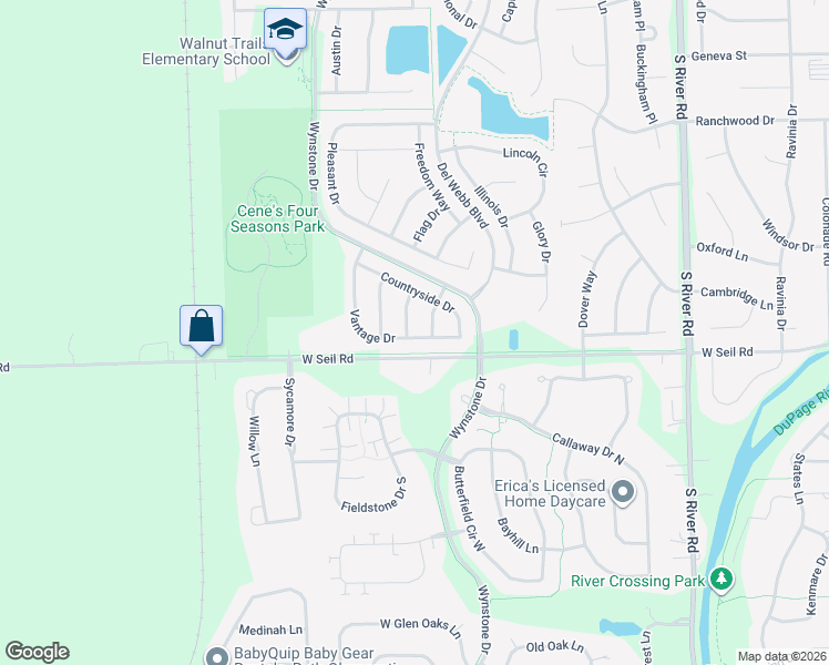 map of restaurants, bars, coffee shops, grocery stores, and more near 811 Woodland Drive in Shorewood