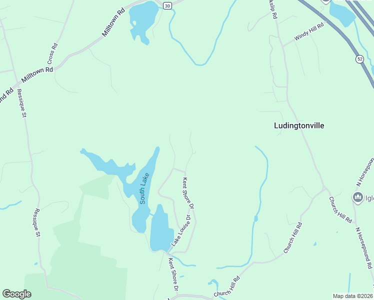 map of restaurants, bars, coffee shops, grocery stores, and more near 158 Kent Shore Drive in Carmel Hamlet