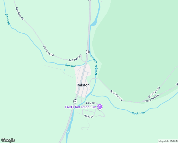 map of restaurants, bars, coffee shops, grocery stores, and more near 45-63 Red Run Street in Trout Run