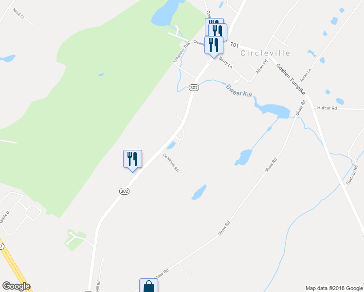 map of restaurants, bars, coffee shops, grocery stores, and more near 9/11 Risco Road in Circleville
