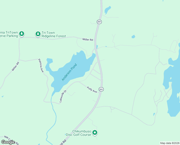 map of restaurants, bars, coffee shops, grocery stores, and more near 100 Lakeside Drive in North Stonington
