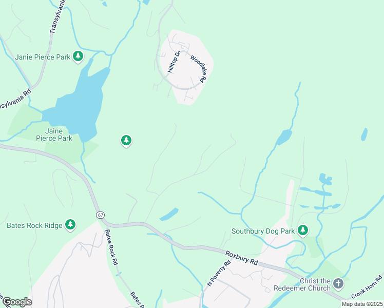 map of restaurants, bars, coffee shops, grocery stores, and more near 167 Hemlock Ridge Road in Southbury