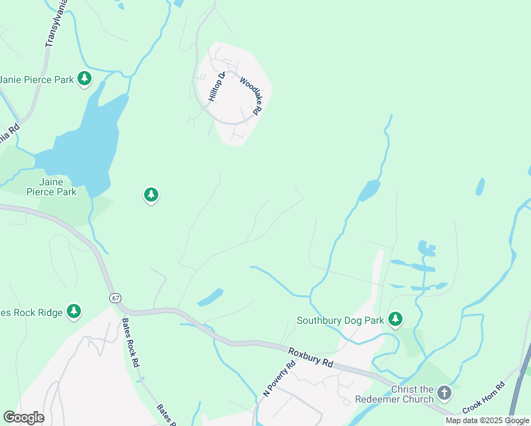 map of restaurants, bars, coffee shops, grocery stores, and more near 167 Hemlock Ridge Road in Southbury