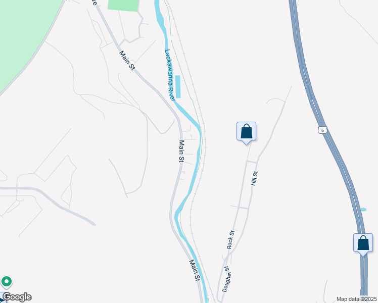 map of restaurants, bars, coffee shops, grocery stores, and more near 104 Willow St in Archbald