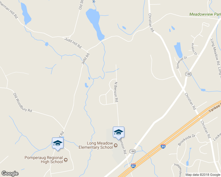 map of restaurants, bars, coffee shops, grocery stores, and more near 108 Periwinkle Drive in Middlebury