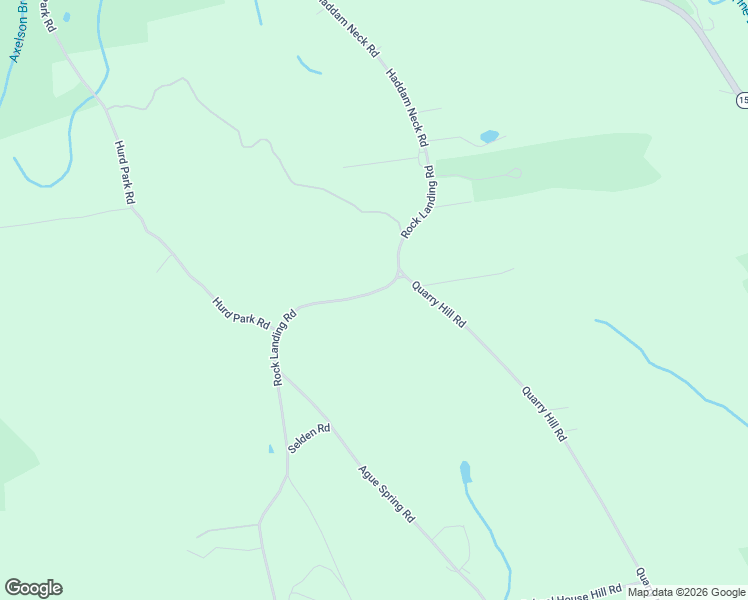 map of restaurants, bars, coffee shops, grocery stores, and more near 80 Rock Landing Road in Haddam