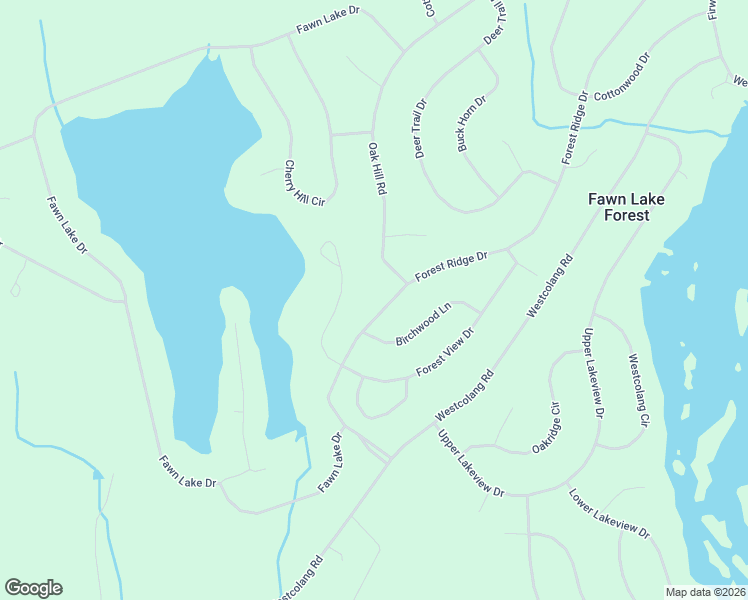 map of restaurants, bars, coffee shops, grocery stores, and more near 267 Forest Ridge Drive in Hawley