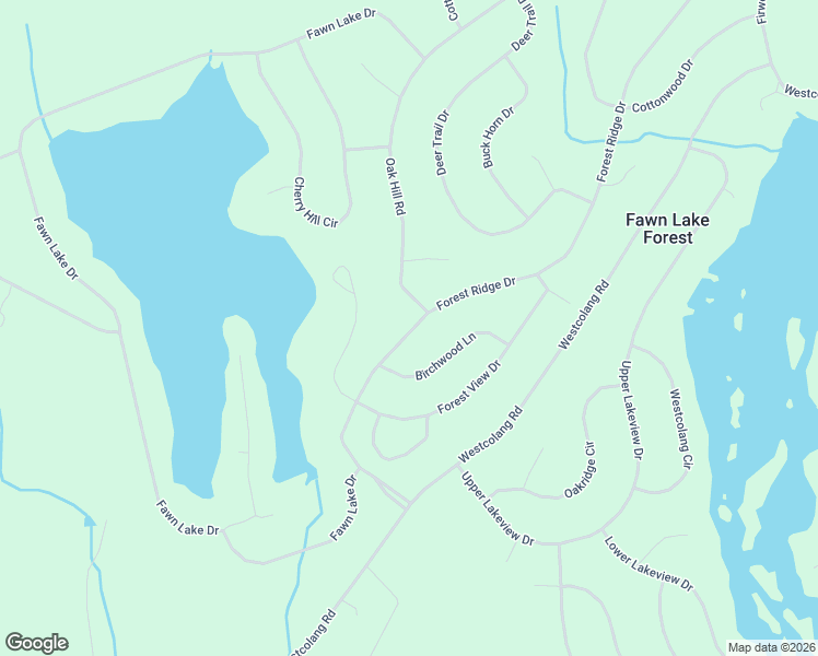 map of restaurants, bars, coffee shops, grocery stores, and more near 267 Forest Ridge Drive in Hawley