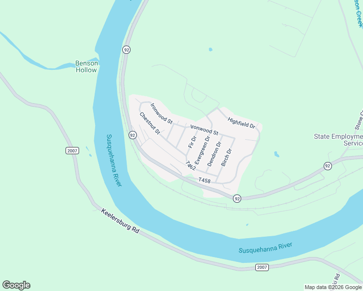 map of restaurants, bars, coffee shops, grocery stores, and more near 4 Gum Tree Dr in Tunkhannock