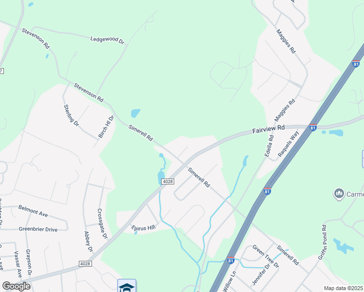 map of restaurants, bars, coffee shops, grocery stores, and more near 105 French Manor Road in Lackawanna County