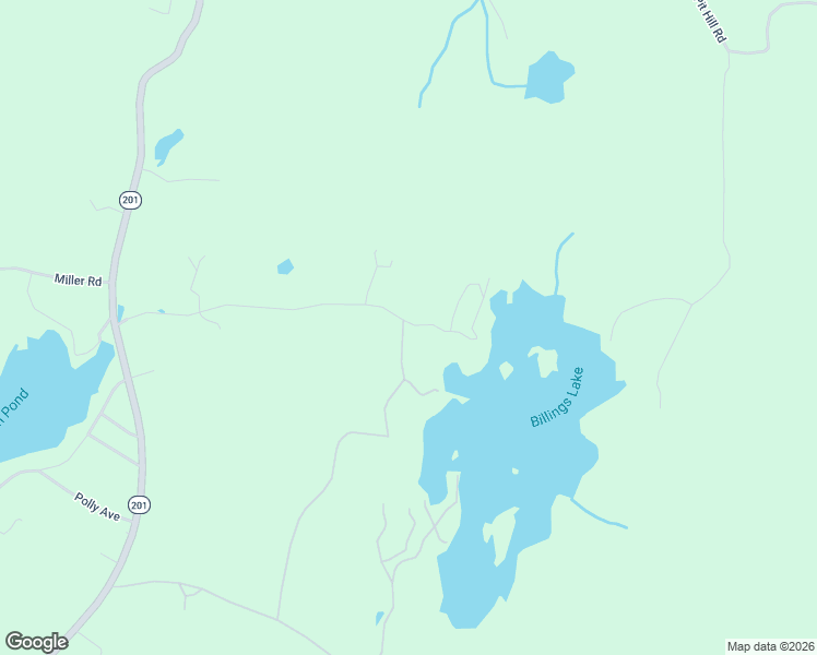 map of restaurants, bars, coffee shops, grocery stores, and more near 54 Billings Lake Road in North Stonington