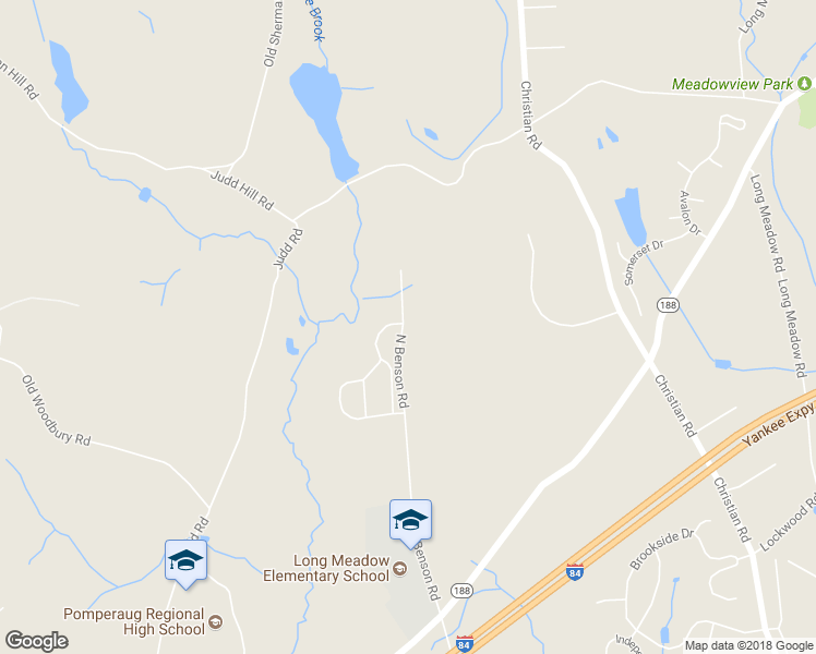 map of restaurants, bars, coffee shops, grocery stores, and more near 101 Periwinkle Drive in Middlebury