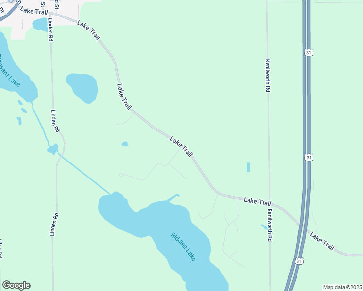 map of restaurants, bars, coffee shops, grocery stores, and more near 67598 Lake Trail in Lakeville