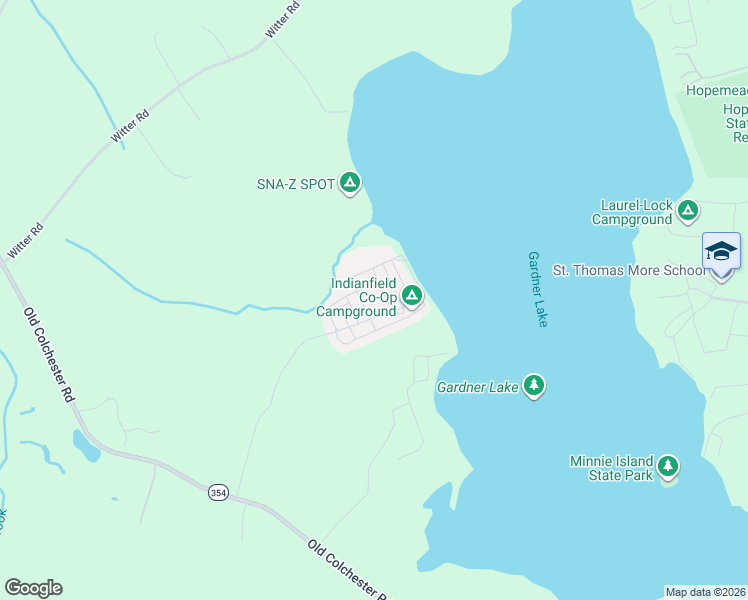 map of restaurants, bars, coffee shops, grocery stores, and more near 306 Old Colchester Road in Salem