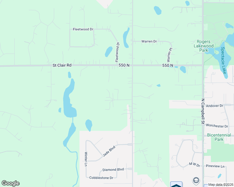 map of restaurants, bars, coffee shops, grocery stores, and more near 4705 County Road 50 West in Valparaiso
