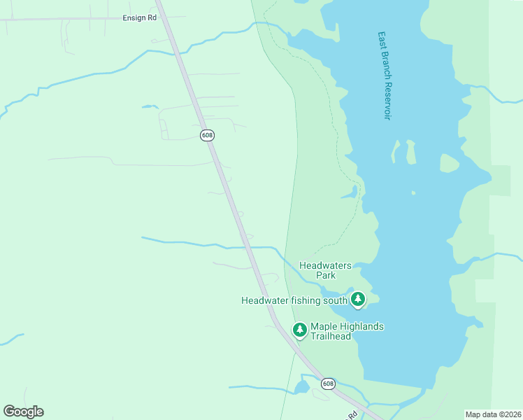 map of restaurants, bars, coffee shops, grocery stores, and more near 13163 Old State Road in Huntsburg