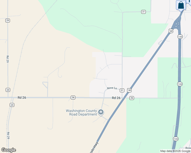 map of restaurants, bars, coffee shops, grocery stores, and more near in Blair