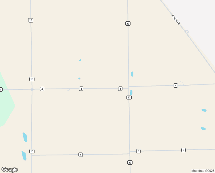 map of restaurants, bars, coffee shops, grocery stores, and more near 2327 County Road 4 in Ashley