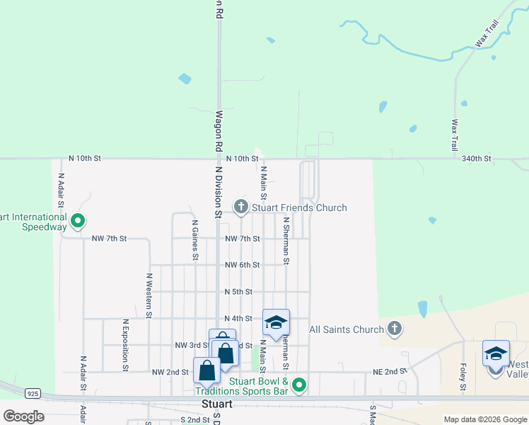 map of restaurants, bars, coffee shops, grocery stores, and more near 799 North Main Street in Stuart