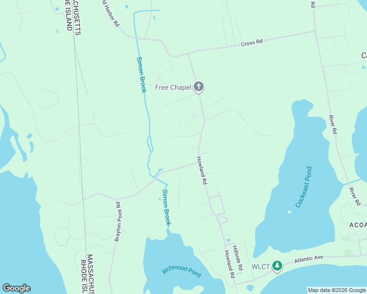 map of restaurants, bars, coffee shops, grocery stores, and more near 115 Howland Road in Westport