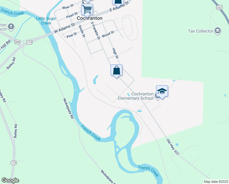 194 South Smith Street, Cochranton PA Walk Score