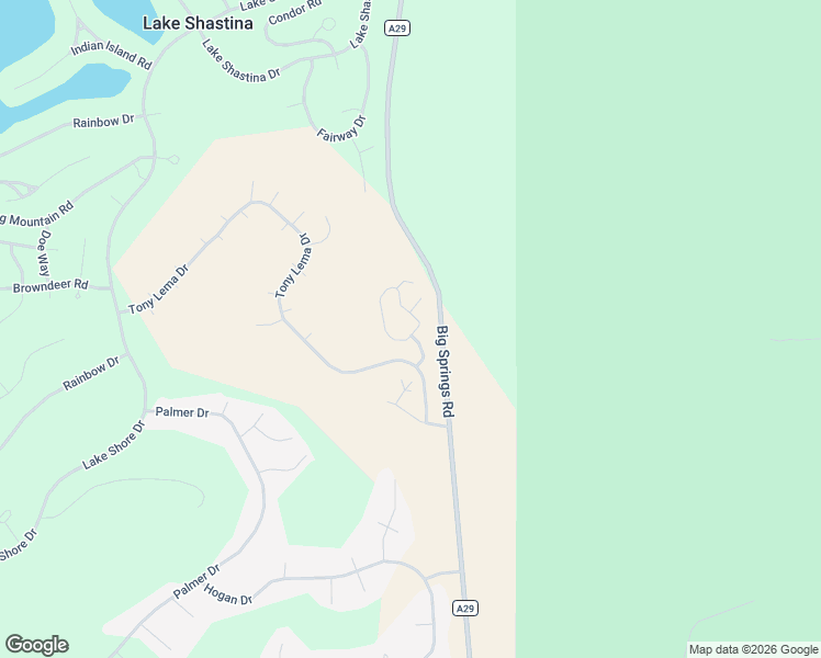 map of restaurants, bars, coffee shops, grocery stores, and more near 6030 Big Springs Road in Weed