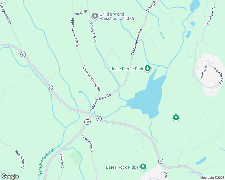 map of restaurants, bars, coffee shops, grocery stores, and more near 137 Transylvania Road in Southbury