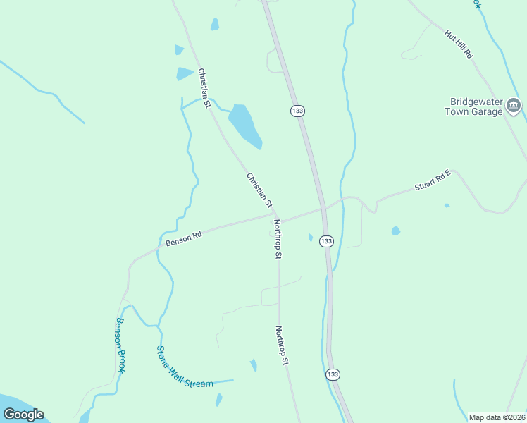map of restaurants, bars, coffee shops, grocery stores, and more near 375 Christian Street in Bridgewater