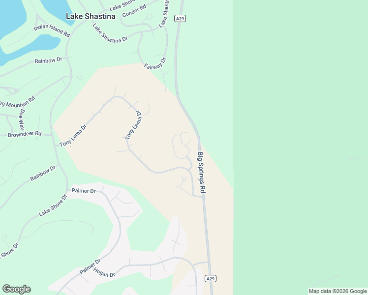 map of restaurants, bars, coffee shops, grocery stores, and more near 6030 Big Springs Road in Weed