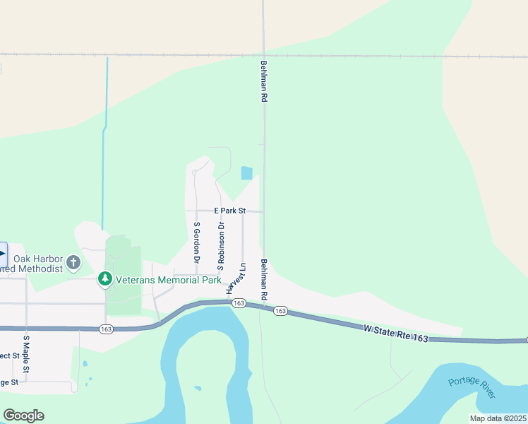 map of restaurants, bars, coffee shops, grocery stores, and more near Township Highway 102 in Oak Harbor