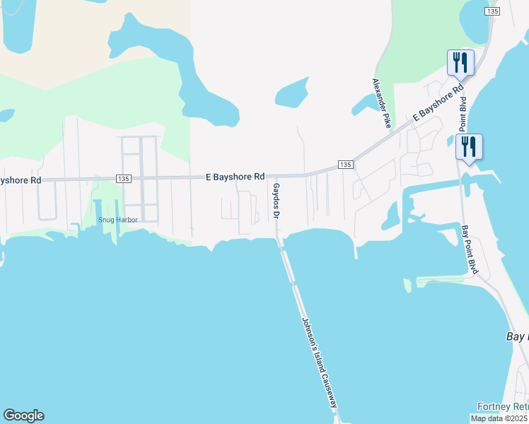 map of restaurants, bars, coffee shops, grocery stores, and more near 2146 Gaydos Drive in Lakeside Marblehead