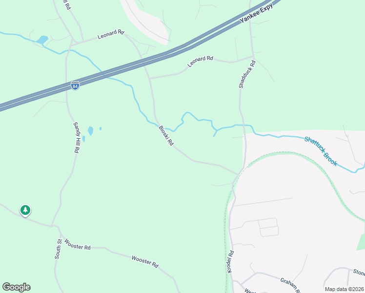 map of restaurants, bars, coffee shops, grocery stores, and more near 156 Bioski Road in Middlebury