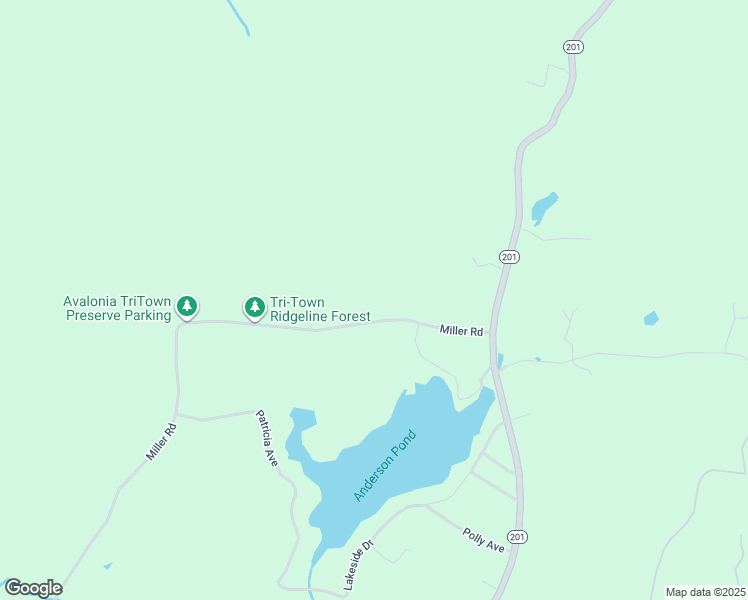 map of restaurants, bars, coffee shops, grocery stores, and more near 135 Miller Road in North Stonington