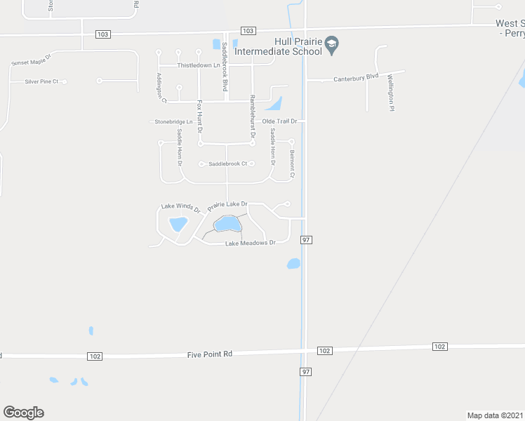 map of restaurants, bars, coffee shops, grocery stores, and more near 14629 Prairie Lake Drive in Perrysburg