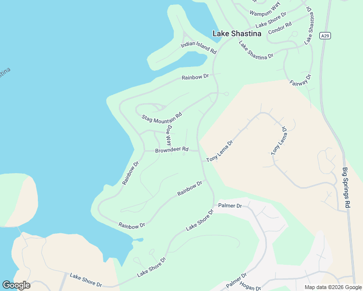 map of restaurants, bars, coffee shops, grocery stores, and more near 16843 Fawnskin Place in Weed